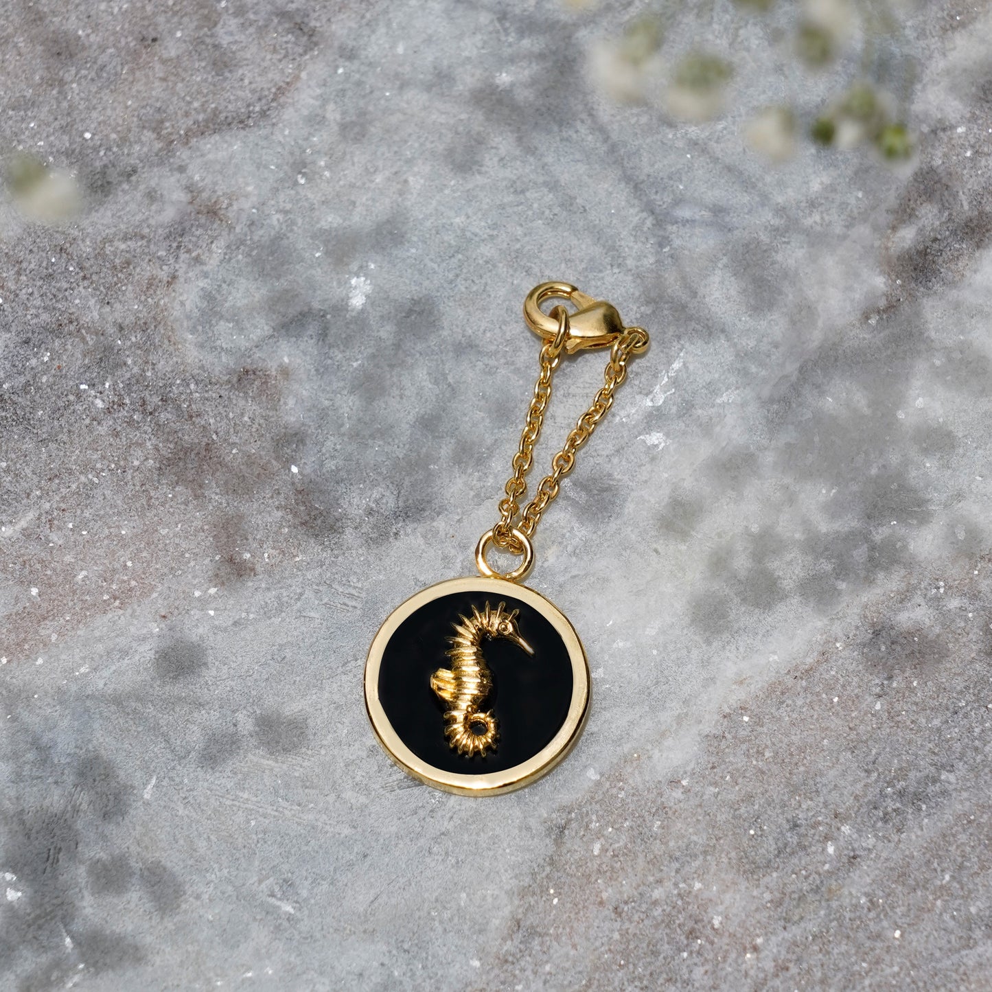 Seahorse Watch Charm