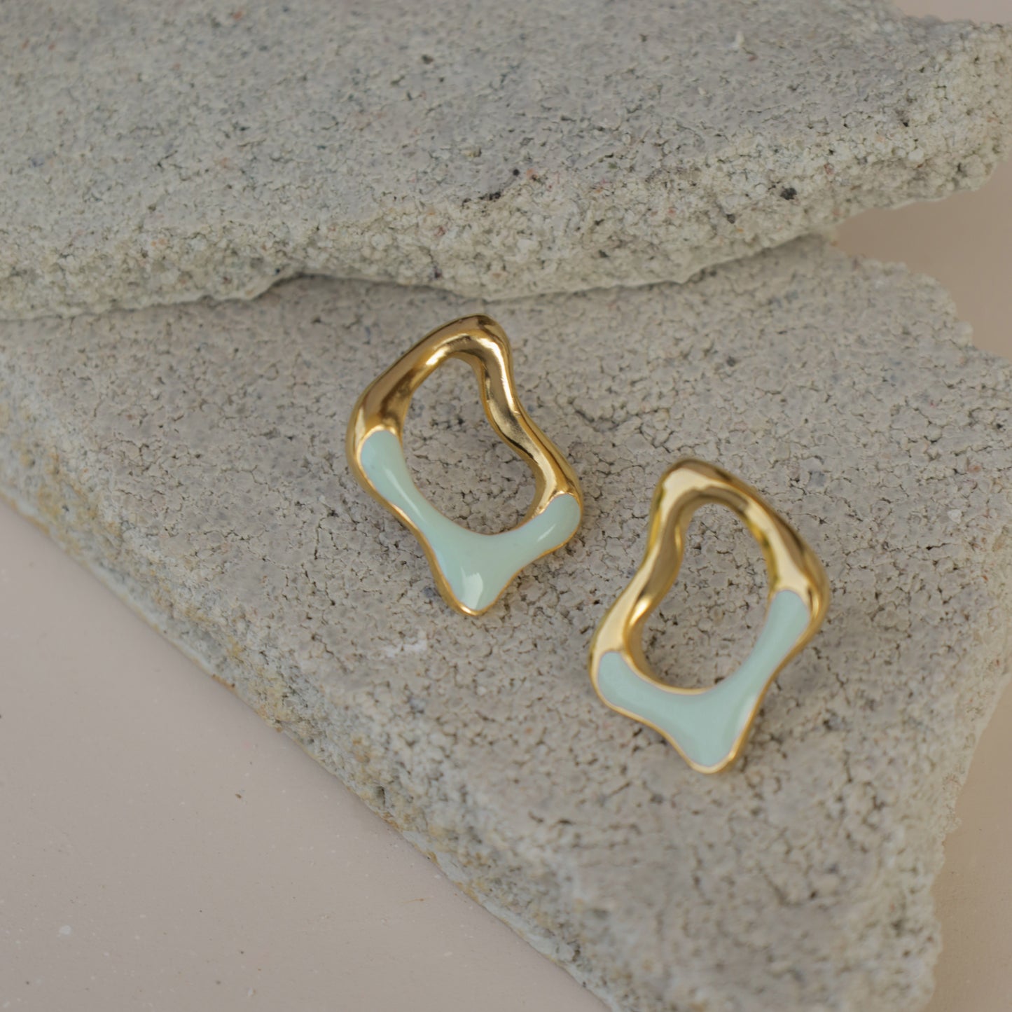 Theia Studs (Mint Green)