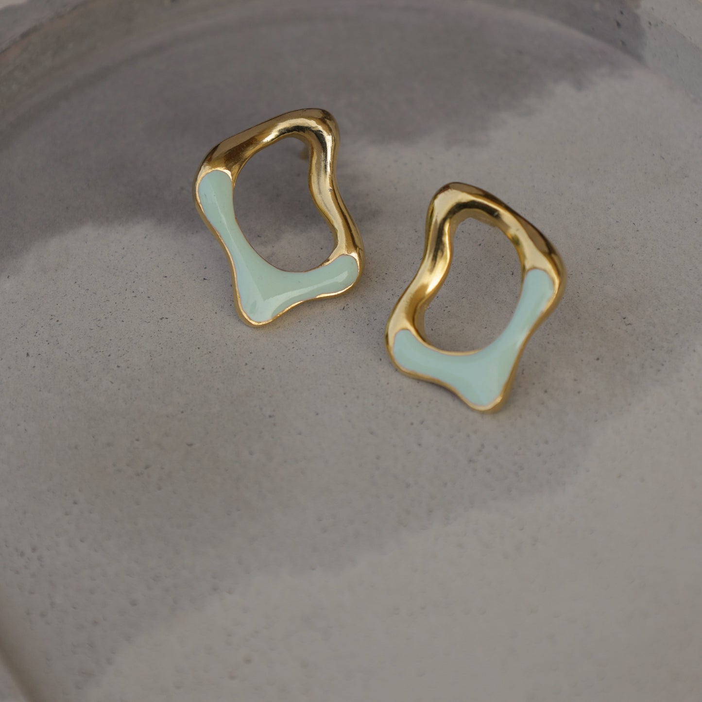 Theia Studs (Mint Green)