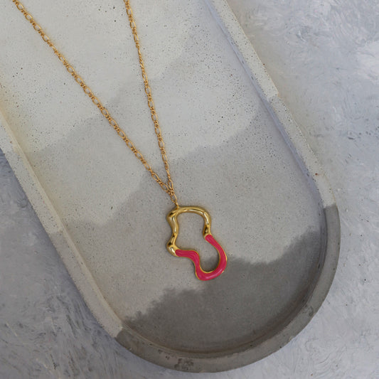 Klara Pendant (Hot Pink)