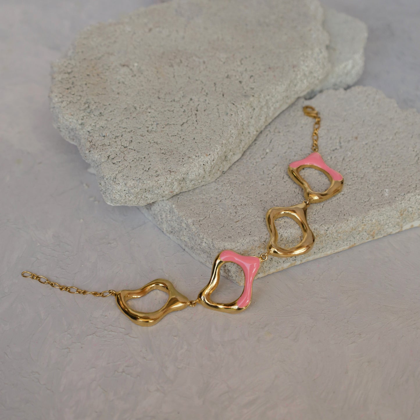 Theia Bracelet (Flamingo Pink)