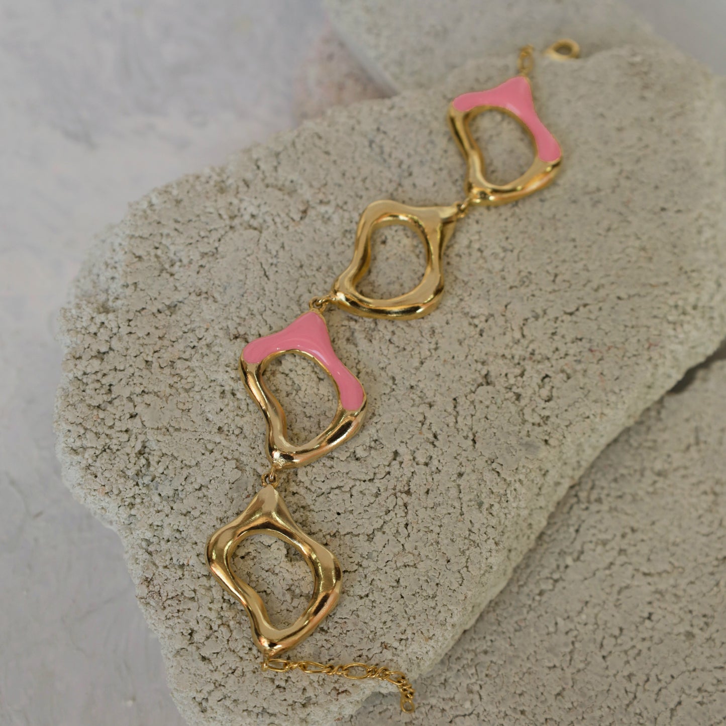 Theia Bracelet (Flamingo Pink)